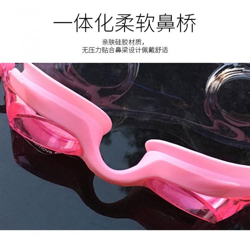 Kids Swimming Goggles Boys Girls Anti-Fog Clear Vision Pool Beach Swim Gear PVC Lens Multi-Color Random