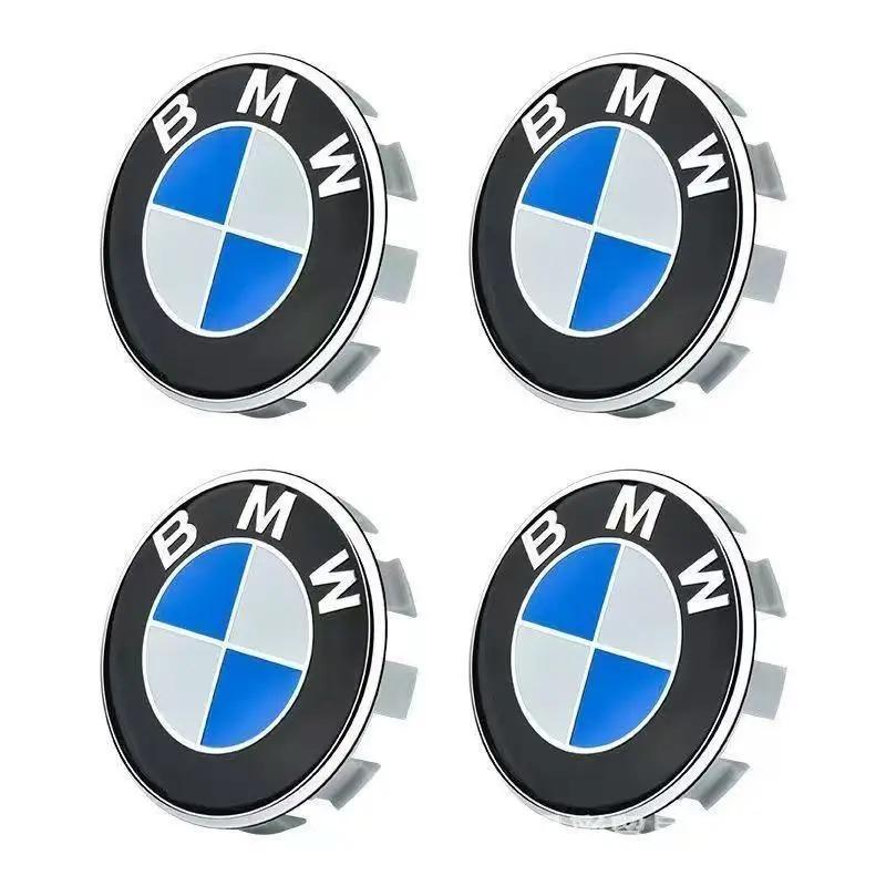 4pcs 56mm 68mm automobile tire center cover logo is suitable For BMW 3 5 6 7 1 Series X3 X6 E81 E71 E90 E93 F30 F10 E92 E60 E84 CJ6