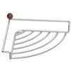 Anti-rust Sink Corner Rack Stainless Steel Sink Drain Shelf Dishcloth Sponge Stand  Kitchen Use