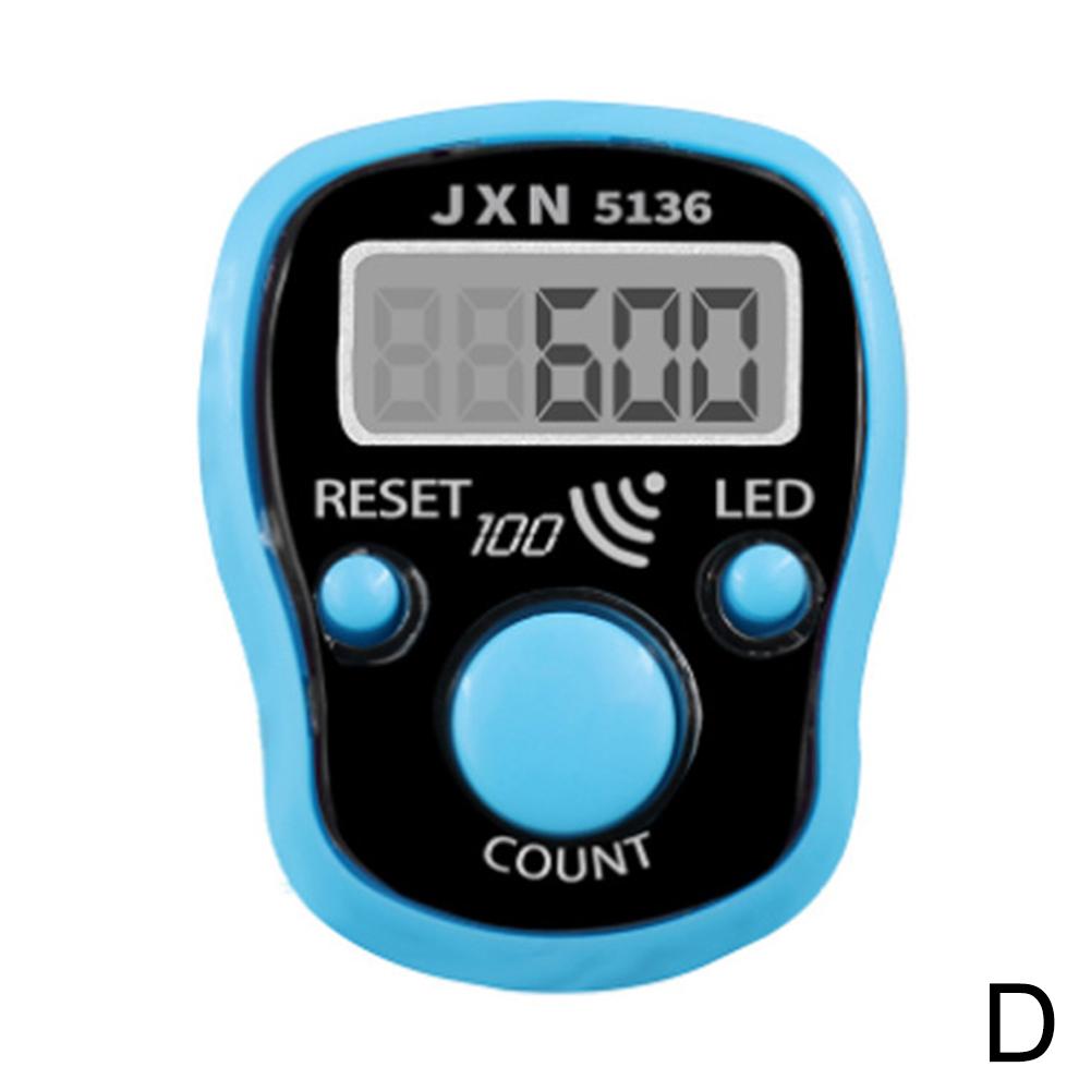 Ручной электронный счетчик Тасбих Палец Цифровой Таймер с бусинами ЖК-цифровой дисплей Тасбих Тасбих Ручной счетчик щелчков