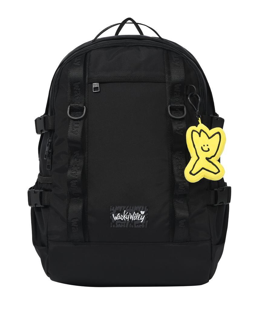 Wacky Willy [24Fw] Рюкзак из стропы Cordura Черный