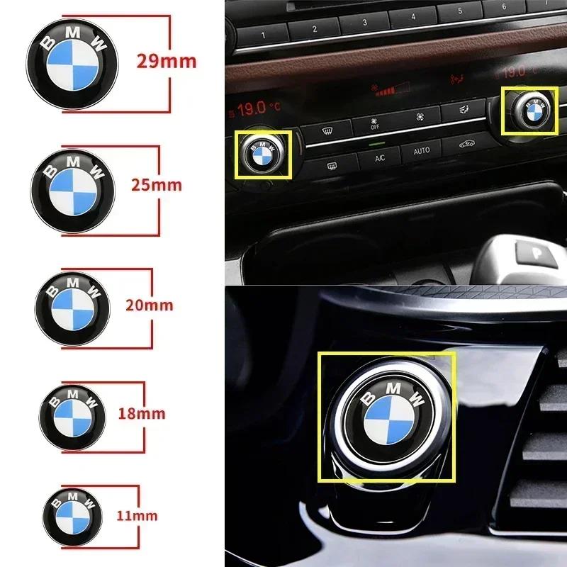 E60 E93 2025 Горячий Автомобиль Для BMW Эпоксидный/Алюминиевый Автомобиль Наклейка Значок Накладки Наклейки С Логотипом 11 18 20 25 29 мм для Bmw E46 E90 E60 F10