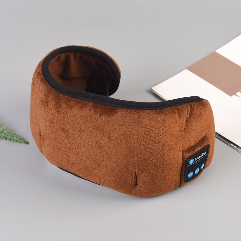 Гарнитура с 3D-маской для глаз Bluetooth: Умные беспроводные музыкальные наушники с дышащей светонепроницаемой маской для сна