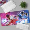 Игровой коврик для мыши Street Fighter 6, нескользящий резиновый коврик для мыши для ноутбука, аксессуары для ПК, игровой коврик для мыши, подставка под клавиатуру, большой коврик для защиты стола