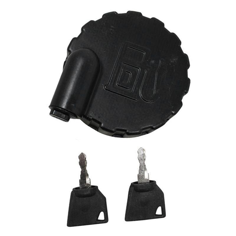 Precise 1 Piece 331/45908 331/33064 Fuel Cap Fuel Tank Side Lock Cover With 2 Keys ABS For JCB Excavator 3CX 3CXE 4CX 4CS
