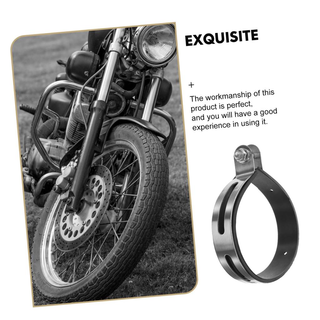 OSALADI Exhaust Pipe Retention Ring Clamp Muffler Sleeve Coupler Bolt Band Exhaust Band Hanger