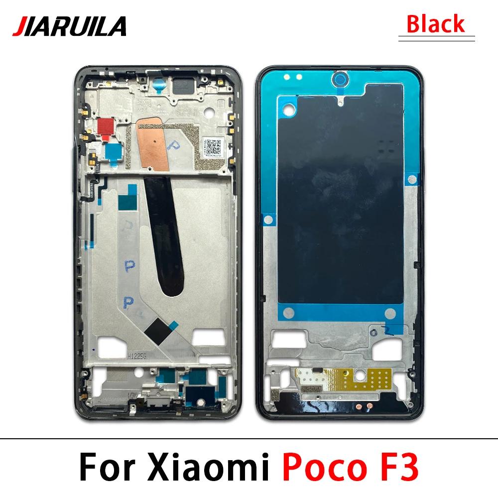 НОВЫЙ Средний каркас корпуса Для Xiaomi Poco F1 F2 Pro F3 F4 F5 Pro Передняя рамка LCD Держатель крышки Средняя крышка корпуса Рамка Запчасти