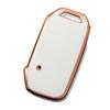 Golden-edged TPU Key Case Cover for Kia K3 K5 Sportage R Optima Telluride Seltos Ceed K2 Rio Sorento K4 Cerato Forte Picanto Stonic Carnival Soul