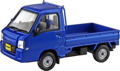 Пластиковый набор для сборки Aoshima Bunka Kyozaisha Raku Subaru Sambar Truck WR Blue Limited Пластиковая модель 1/32 № 05-WB с цветовой кодировкой (Машина)