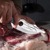 Кухонный нож Кованый обвалочный нож Нож мясника Тесак из нержавеющей стали Нож для овощей и фруктов с крышкой