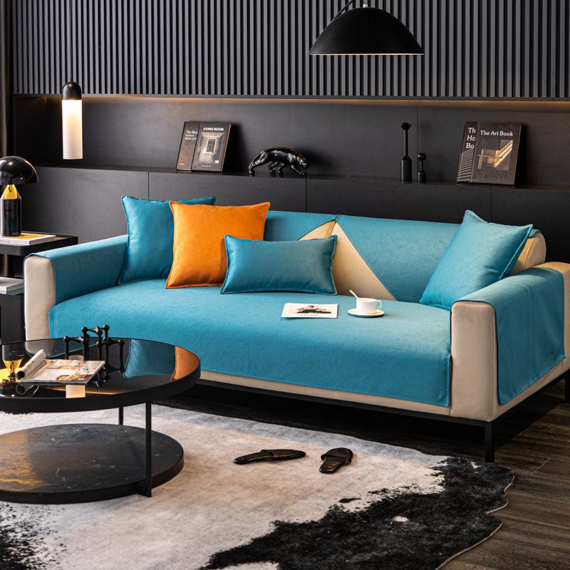 Waterproof Sofa Cushion Anti-Scratching Four Seasons Universal Non-Slip Modern Pet Overlay Sofa Covers