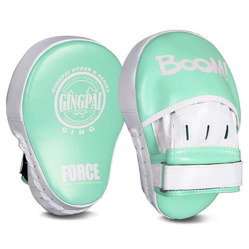 Professional Boxing Focus Mitts Muay Thai Kickboxing Taekwondo MMA Training Reaction Pad With PU Leather Padding