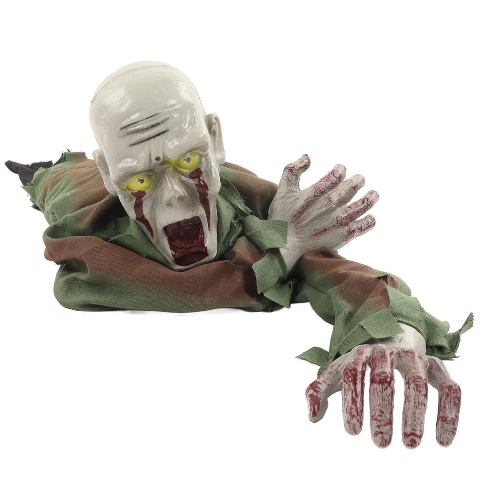 Хэллоуин ползающий призрак игрушка яркий голосовой контроль электрический призрак игрушка Хэллоуин страшный реквизит для