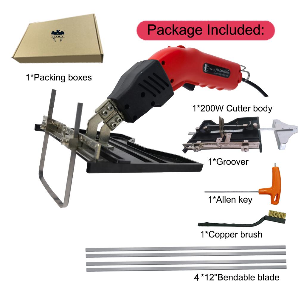 Foam Cutter Hot Knife 110/230V Electric Foam Polystyrene Cutting Machine Portable Styrofoam Cutter DIY Cutting Tools Foam Cutter