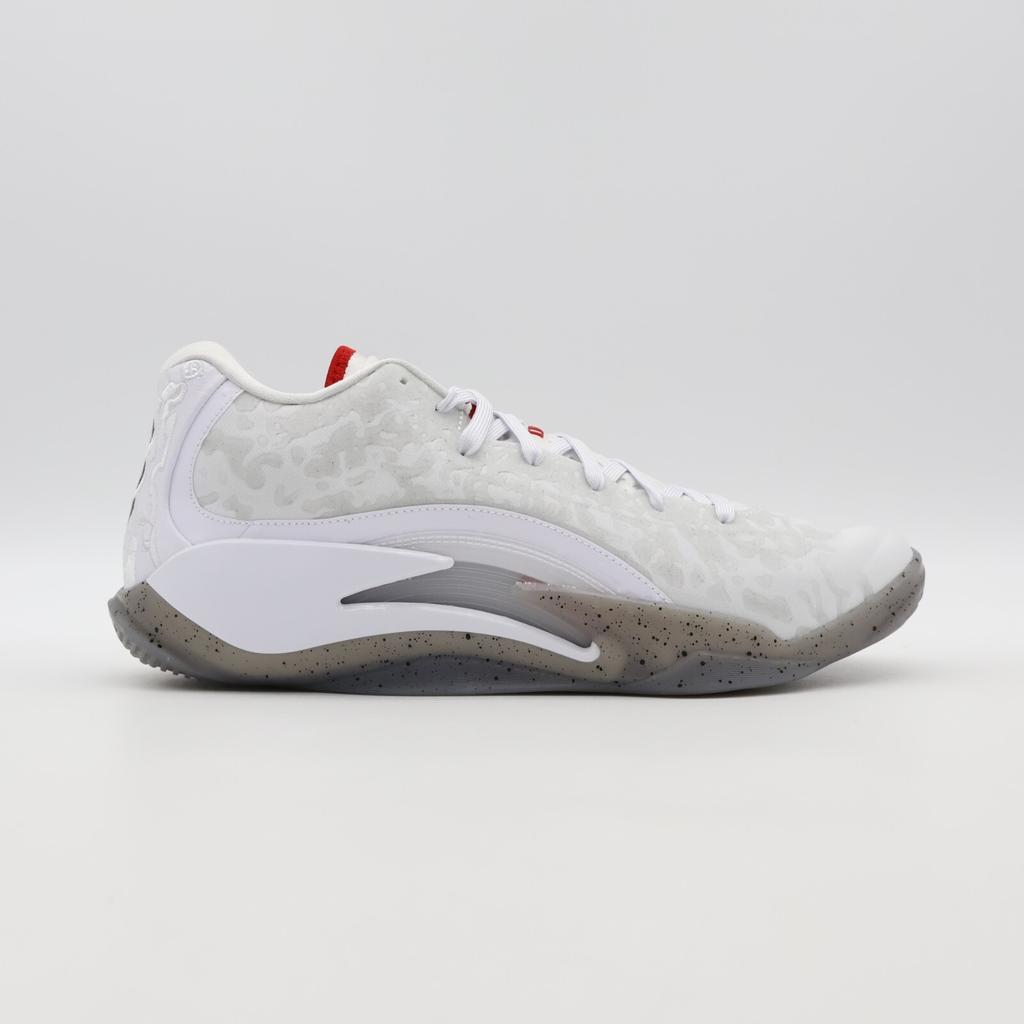 DR0676-106 Nike Jordan Zion 3 Fresh Paint Белый Цементный Серый Красный (Мужской)