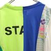 RESCARP 23ss Remake Short sleeve T-shirt Yellow x Green x White Men's Used