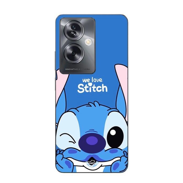 Coque de téléphone - MANIACASE - Oppo A79 5G - Silicone TPU - Motif Stitch - Souple