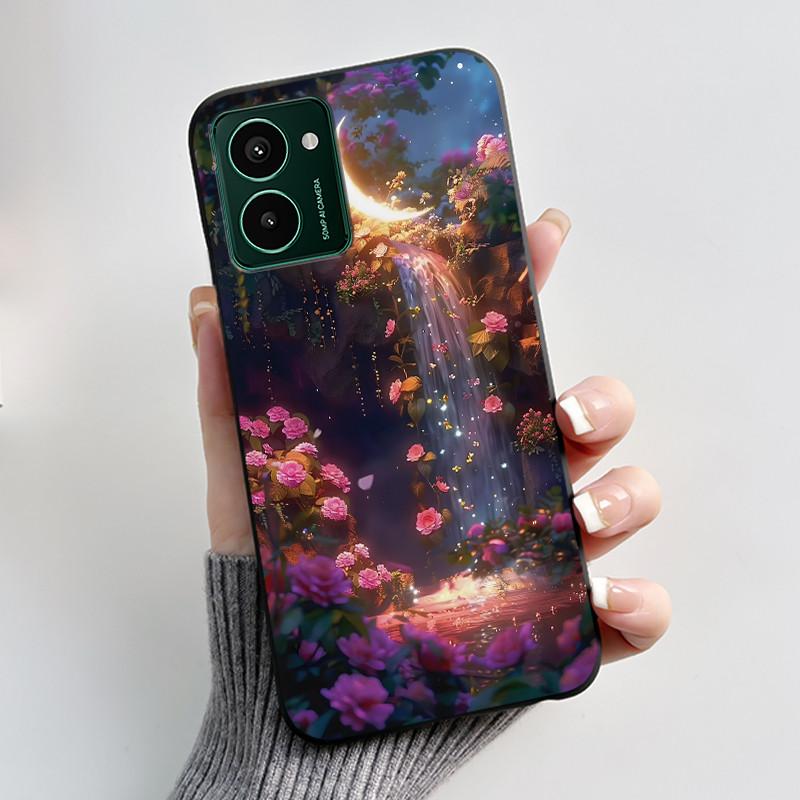 Мягкий чехол из ТПУ для Nokia HMD Pulse Pro Pulse+ Plus, роскошный, милый, с кроликом, смешной, черный силиконовый, защитная задняя крышка, чехол для телефона