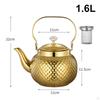 Современный индукционно-газовый чайник для воды с заварником
