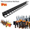 1Pcs Workshop Accessory Screwdriver Wall Rack Hammer Plier Tool Storage Organizer Pliers Holder