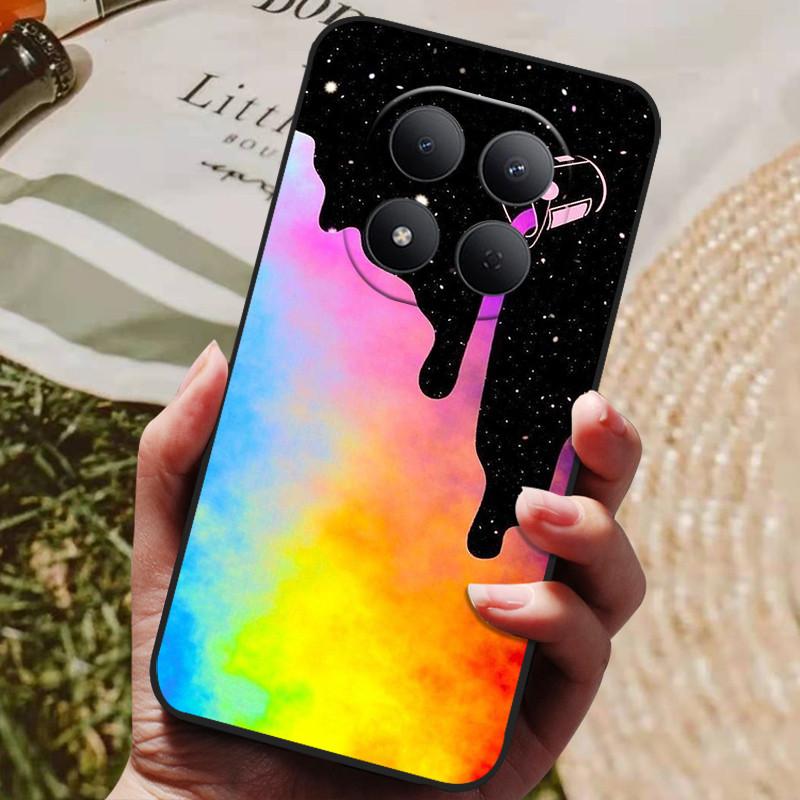 For Poco M8 Pro 5G Case Cover Funda Luxury TPU Shockproof Cartoon Silicone Phone Cover For Xiaomi Poco M8 PocoM8 Pro Coque