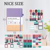 A5 English Planner Notebook 2026 Calendar Yearly Monthly Weekly Pages for Office Efficiency School and Daily Planning