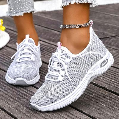 Женские дышащие вязаные носки кроссовки удобная повседневная спортивная обувь для женщин 2025 весна осень легкие кроссовки для бега