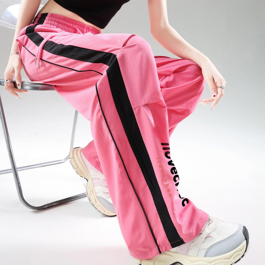 Trendy Contrasting Casual Pants for Women in Summer 2025