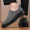 Men's Genuine Leather Loafers Slip-On Casual Walking Shoes for Men Comfortable Driving Shoes for Men New Business Casual Shoes