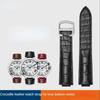 Genuine Leather Watch Strap for Cartier Key Blue Balloon Male Crocodile Skin Female Raised Mouth Watchband Accessories12-20mm