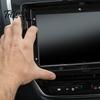 Double Din Stereo Trim 9-Inch Car Radio Fascia Frame for Toyota Corolla 2015 AXIO/FIELDER, Center Console Upgrade Navigation Dash Mounting Bracket,