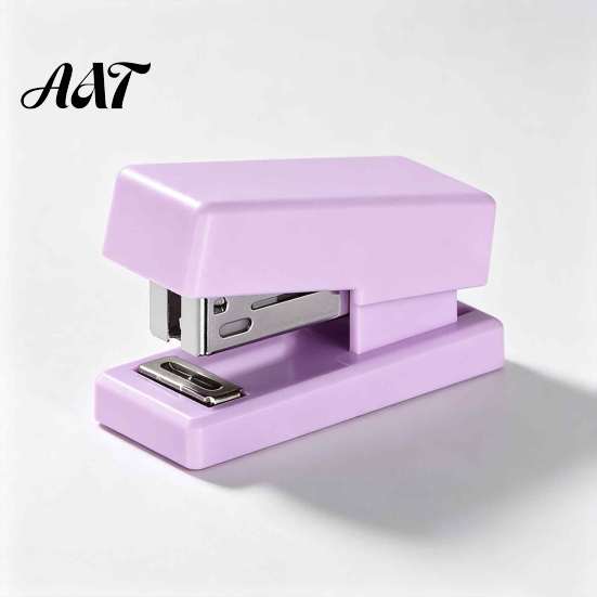 Lightweight Paper Binding Tool Mini Stapler, Compact Travel Size, with Smooth for 2 to Small Stapler Home Office 15 Pages of Paper, Portable Students