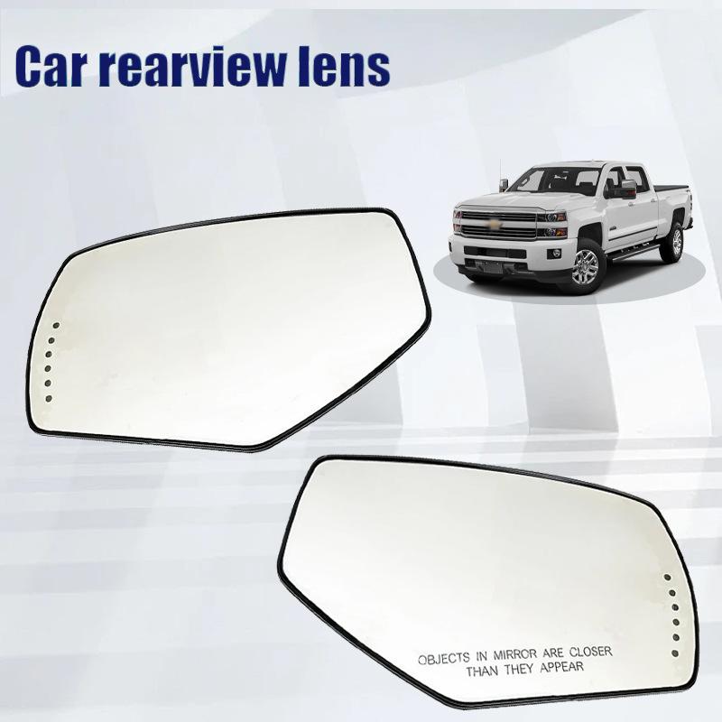For 14-19 Chevrolet Solod GMC Sierra US Edition rearview mirror heated glass replacement