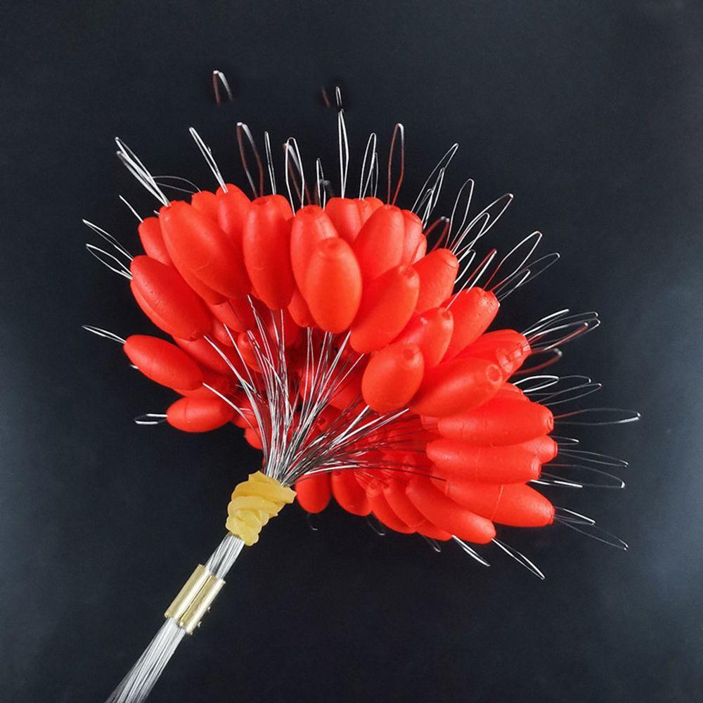 Fishing Floater Stopper Fishing Bobber Oval Fishing Float Fishing Space Beans Floating Beans