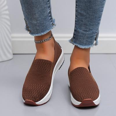 Zapatillas De Mujer Модная женская обувь Кроссовки на сетчатой платформе Легкая дышащая спортивная обувь на толстой подошве