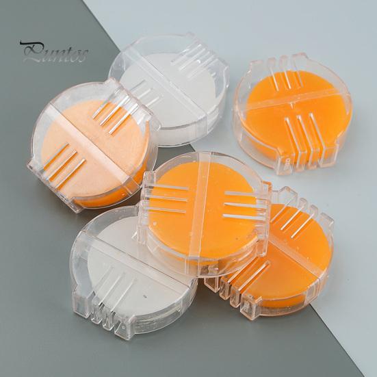 5 шт. воска для ниток с коробкой, водорастворимый воск, смазка для шитья, воск для вышивки мулине для предотвращения запутывания ниток при вышивке крестиком