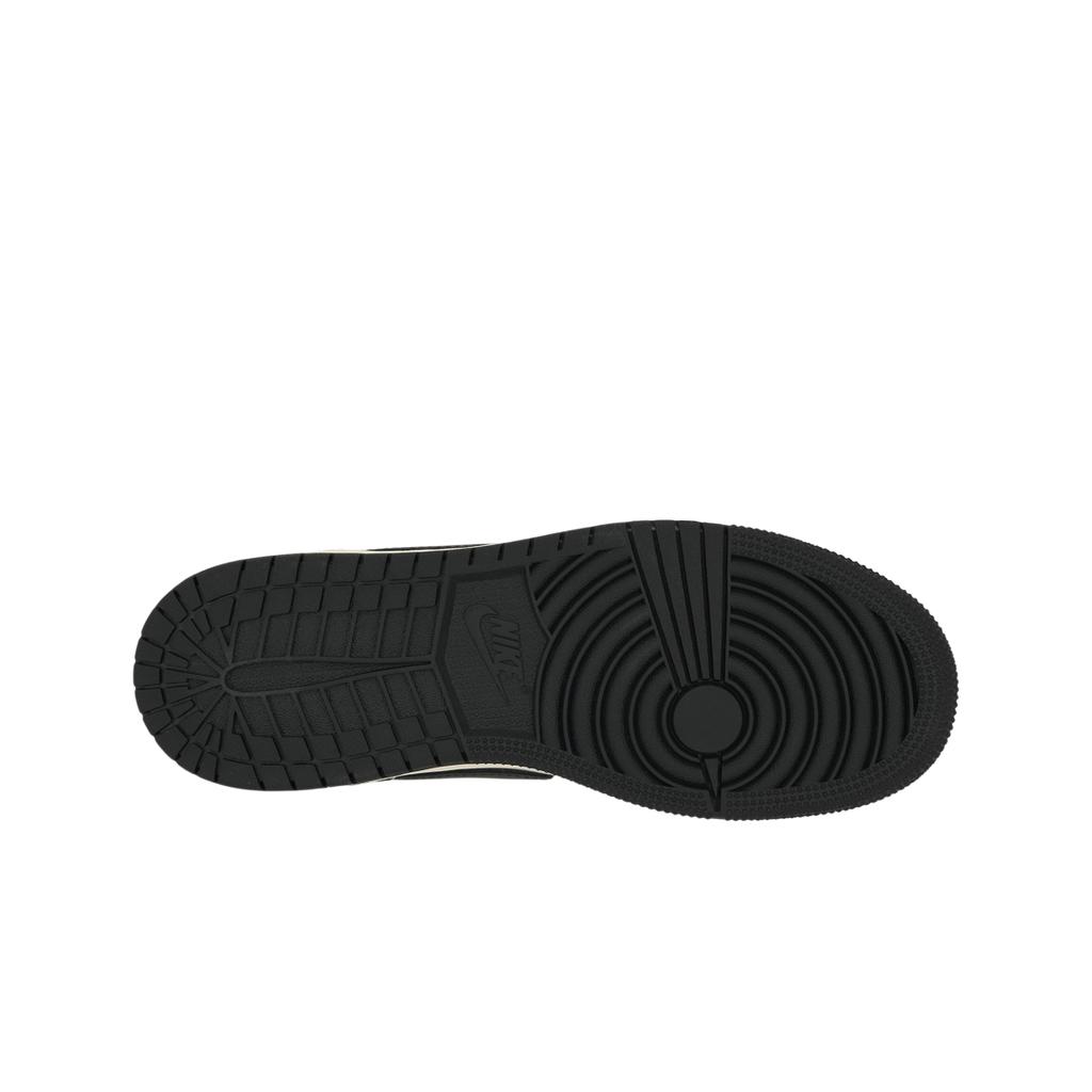 Кроссовки Air Jordan 1 Retro Low OG GS Mocha Kids белые черные темно-мокко CZ0858-102