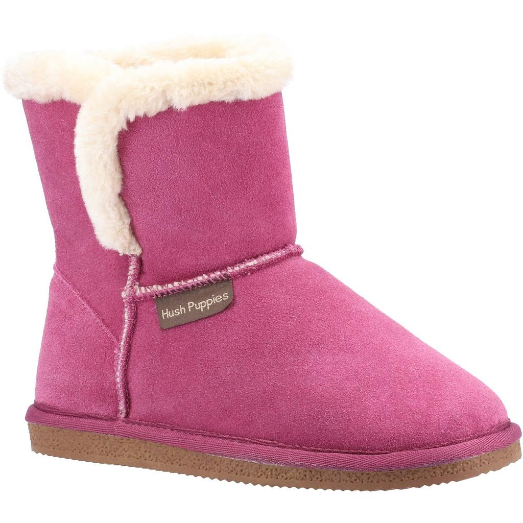 Hush Puppies Womens/Ladies Ashleigh Suede Slipper Boots