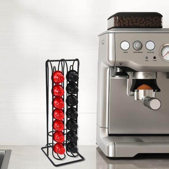 Держатель кофейных капсул большой емкости, прочный, выдерживающий высокую нагрузку, стойка для хранения кофейных капсул на столешнице