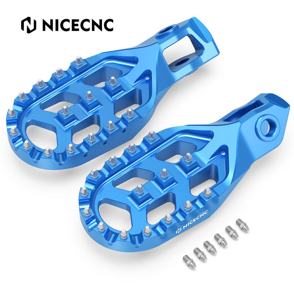 NICECNC For KTM EXC 300 2024 Forged Aluminum Footrest Footpegs Mount Pins For KTM EXC-F 350 SXF 450 Husqvarna TE300 GasGas EC300