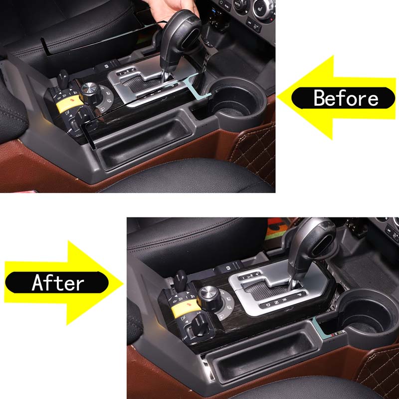 Для Land Rover Discovery 3 LR3 2004-2009 Нержавеющая сталь, серебристый автомобильный разделитель передач, накладка, наклейка, автомобильные аксессуары