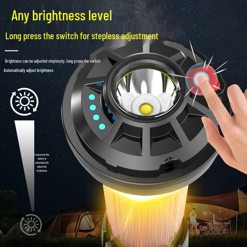Hurricane Lantern with Long Battery Life for Outdoor Camping