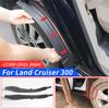 Для Land Cruiser 300 LC300 2021-2024 Задняя колесная арка Подкрылок Зазор двери Аксессуары для крыла Детали 2022 2023 ZX VXR GX GXR