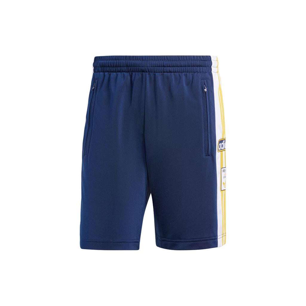 adidas Мужские шорты на кнопках Originals Adicolor Adibreak, темно-синие, IU2372