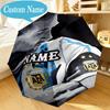Custom Name Umbrella Me-ssi football Umbrella 8-Frame for Travel, Camping, Casual Lightweight Portable, Essential for Family Gifts