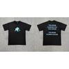 2026 New American Style Streetwear Shortsleeved Summer Multipatterned Lettering Design Loose Tshirt