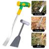 Garden Small Hand Shovel with Non-Slip Ergonomic Handle T-Shaped Design Gardening Trowel Weed Remover Tool