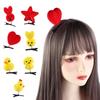 Dog Duck Hair Clip Rabbit Chicken Barrettes Fashion   Kids