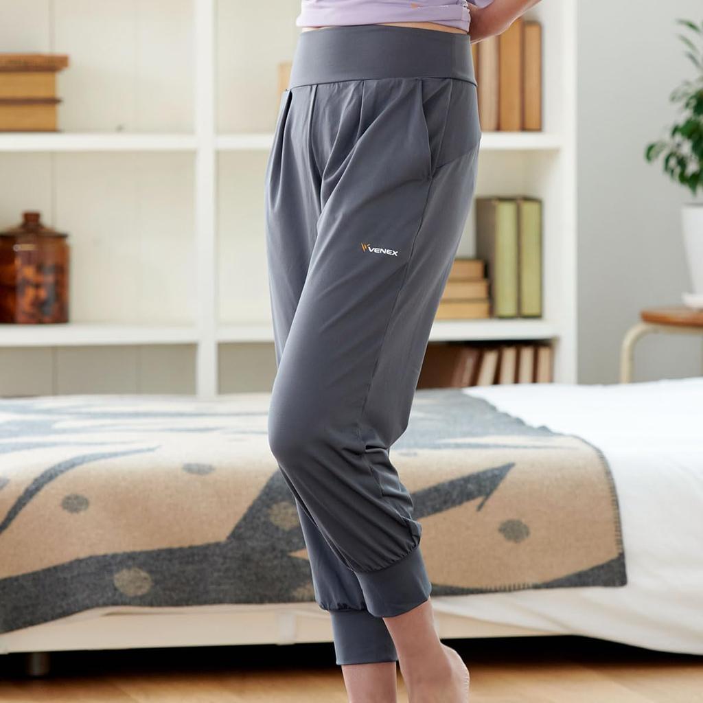Venex Recovery Восстановление Йога Укороченные Джоггеры Размер 8103 Одежда, Одежда, Брюки, Женские, Угольный, L,