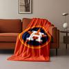 Orange Star with Bold 'H' Design print blanket soft and cozy perfect for the living room bed sofa or a nap,gift